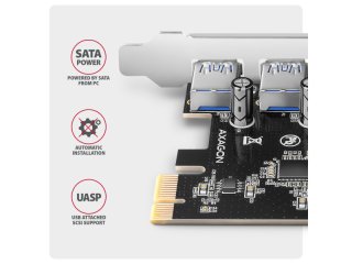 Axagon PCEU-430RS USB Bővítőkártya