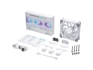 Phanteks D30-120 PWM D-RGB Ventilátor - Fehér
