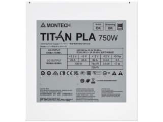 Montech Titan PLA 750W Tápegység