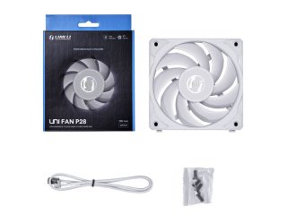 Lian Li UNI FAN P28 120mm Ventilátor - Fehér