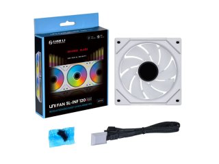 Lian Li UNI FAN SL-INF 120 Reverse Blade Ventilátor - Fehér