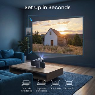 ANKER Soundcore Nebula P1i Smart Hordozható Projector