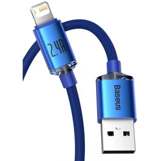 Baseus Crystal Shine USB-A - Lightning Kábel 1.2m