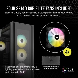 Corsair iCUE 7000X RGB Számítógépház