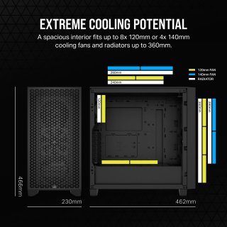 Corsair 3000D Airflow Ház