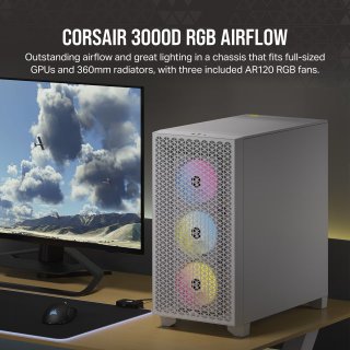 CORSAIR 3000D RGB AIRFLOW Ház