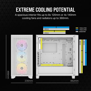 CORSAIR 3000D RGB AIRFLOW Ház