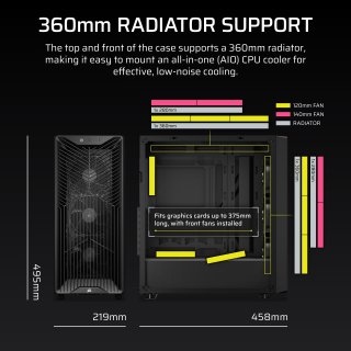 Corsair 3200D RS ATX ház