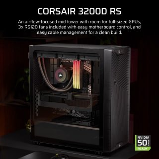 Corsair 3200D RS Számítógépház