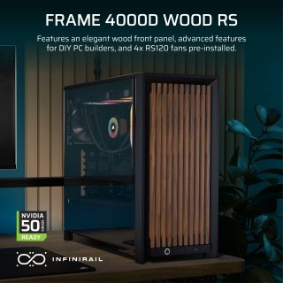 Corsair FRAME 4000D WOOD RS Ház