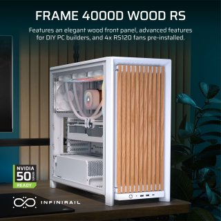 Corsair FRAME 4000D WOOD RS Ház