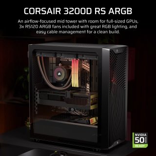 Corsair 3200D RS ARGB Számítógépház