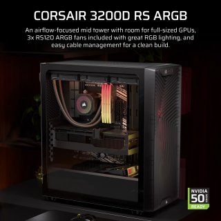 Corsair 3200D RS ARGB Számítógépház