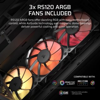Corsair 3200D RS ARGB Számítógépház