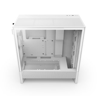 NZXT H5 Flow RGB (2024) Ház - Fehér