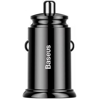 Baseus Circular Plastic Autós Töltő 30W