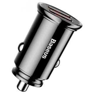 Baseus Circular Plastic Autós Töltő 30W