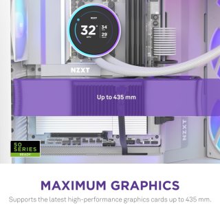 NZXT H9 Flow RGB (2025) Ház - Fehér