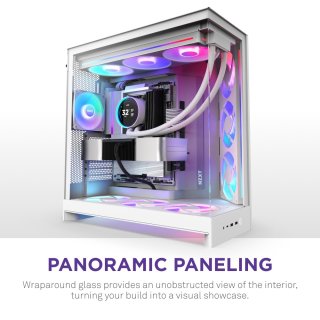 NZXT H9 Flow RGB (2025) Ház - Fehér