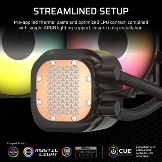 CORSAIR NAUTILUS 240 RS ARGB Folyadékhűtés