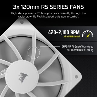 CORSAIR NAUTILUS 360 RS LCD Folyadékhűtés