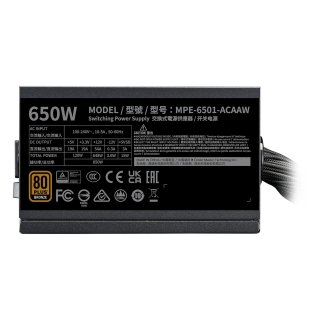 Cooler Master MWE Bronze 650 V3 Tápegység