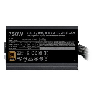 Cooler Master MWE Bronze 750 V3 Tápegység