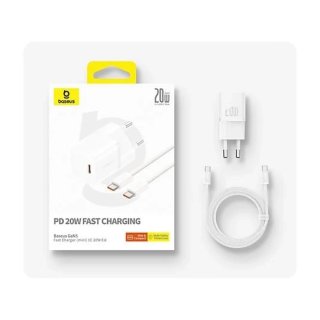 Baseus GaN5 Mini 20W Gyorstöltő szett