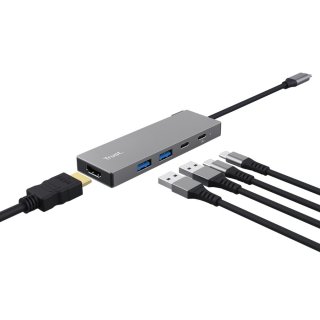 Trust Dalyx 5-in-1 USB-C Adapter