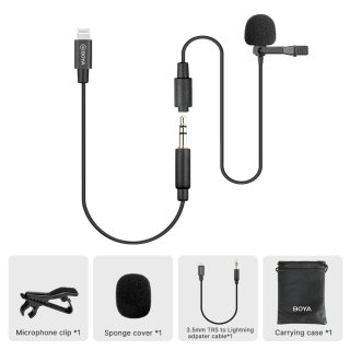 BOYA BY-M1 Pro II Csíptetős Mikrofon