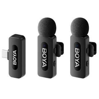 BOYA BY-V2 Vezeték nélküli Mikrofon