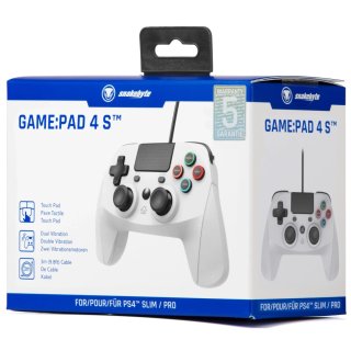 Snakebyte Game:Pad 4 S Kontroller - Szürke