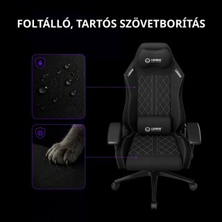 LORGAR CHA41 Gamer szék kék