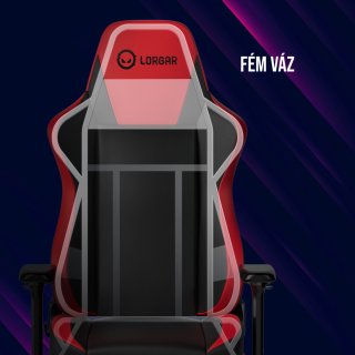LORGAR Base 311 Gamer Szék fekete-kék