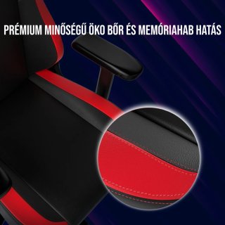 LORGAR Embrace 533 Gamer szék fekete-piros