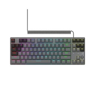 LORGAR Azar 514 TKL vezetékes mechanikus billentyűzet, RGB világítás, angol kiosztás, fekete