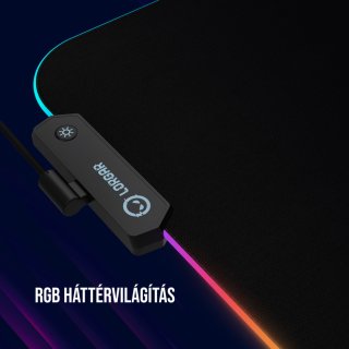 LORGAR Steller 919 egérpad fekete
