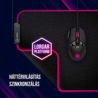 LORGAR Steller 919 egérpad fekete