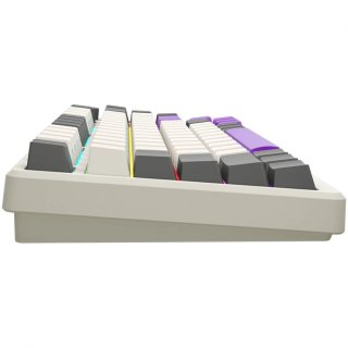 LORGAR KBP7075W Vezeték Nélküli Gamer Billetnyűzet - Bézs