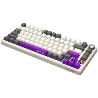 LORGAR KBP7075W Vezeték Nélküli Gamer Billetnyűzet - Bézs