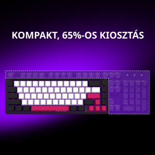 LORGAR KBP70MW - Fekete-Piros