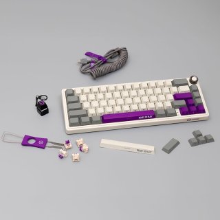 LORGAR KBP70MW, Vezetéknélküli 65% Mechanikus Gamer Pro Billentyűzet Bézs