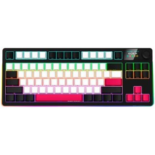 LORGAR KBP70 TKL vezeték nélküli billentyűzet, RGB világítás, angol kiosztás, fekete