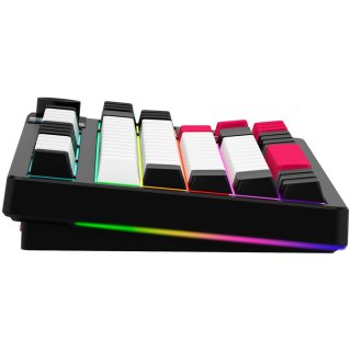 LORGAR KBP70 TKL vezeték nélküli billentyűzet, RGB világítás, angol kiosztás, fekete