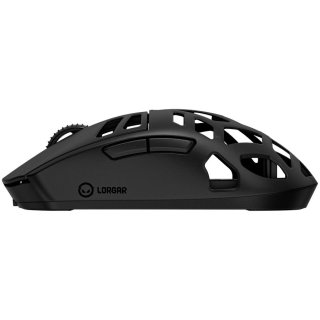 LORGAR MSE90W Tri-Mode Gamer Egér - Fekete