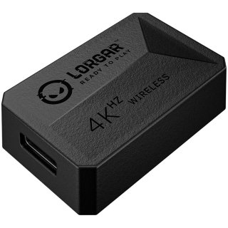 LORGAR MSE90W Tri-Mode Gamer Egér - Fekete