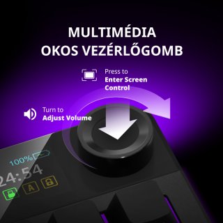 LORGAR KBP70 TKL vezeték nélküli billentyűzet, RGB világítás, angol kiosztás, fehér
