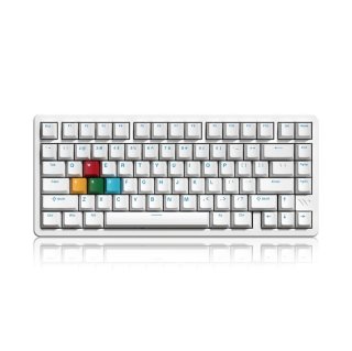 WOMIER SK75 TMR Tri-Mode Vezeték Nélküli Magnetic Switch Gamer Billentyűzet - Fehér