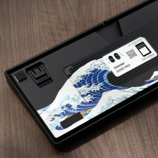 WOMIER SK80 PRO Tri-Mode Vezeték Nélküli Mechanikus Gamer Billentyűzet - Kanagawa