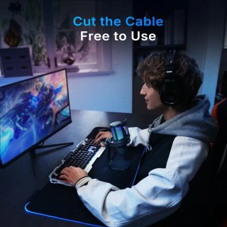 MAONO DGM20W Vezeték Nélküli Streamer/Gamer Mikrofon Kit RGB
